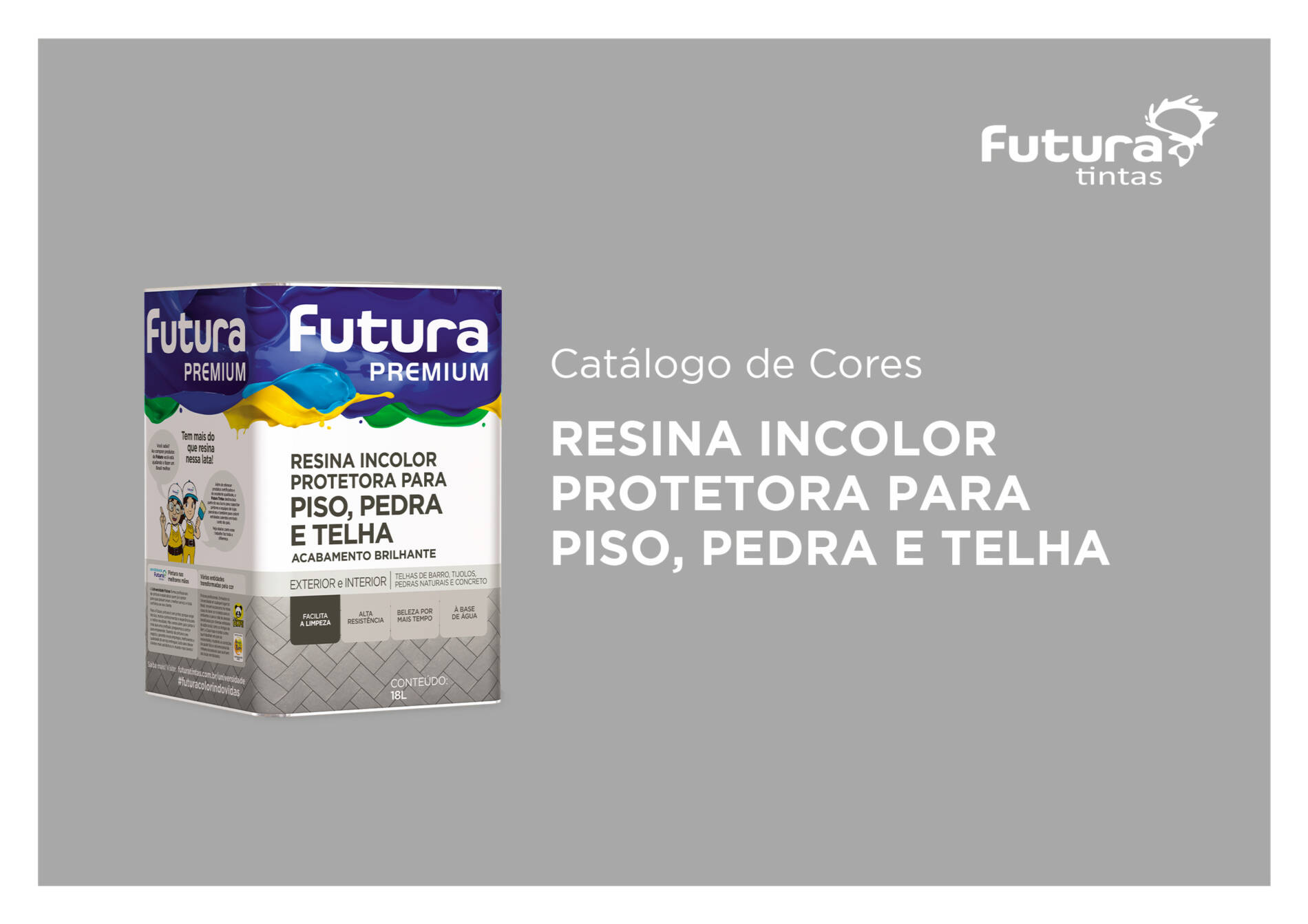 Resina Piso Pedra e Telha