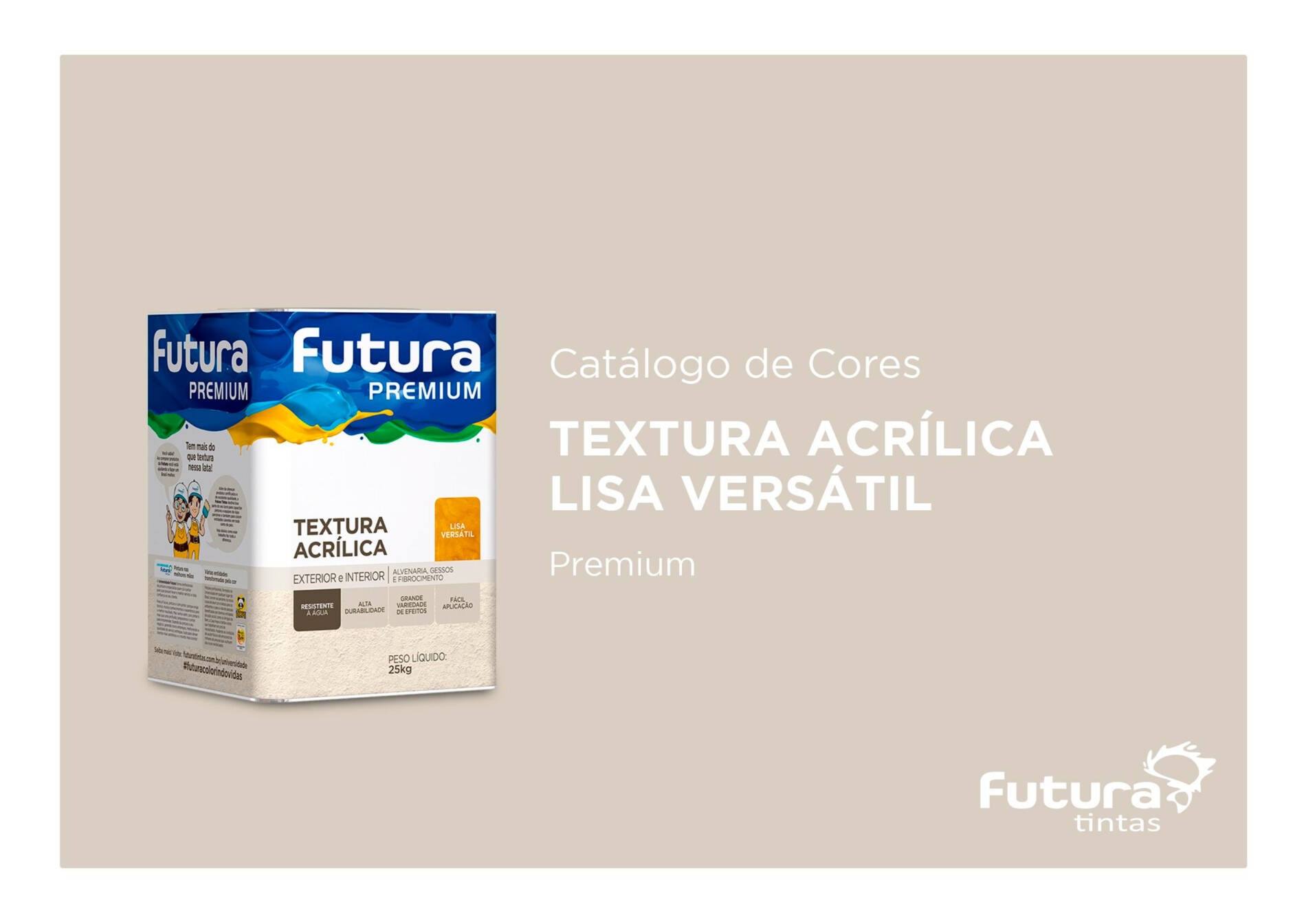 Textura Acrílica Lisa Versátil